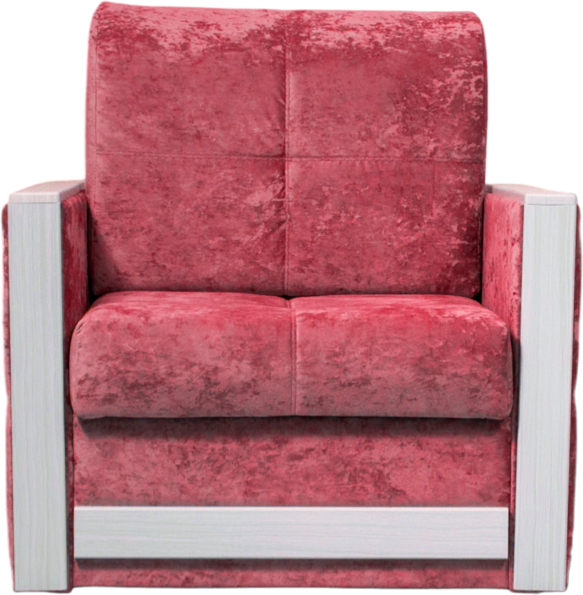 Кресло-кровать Адель 2, Краш 25, Рамух белый 