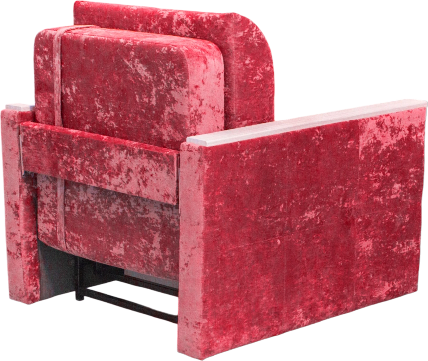 Кресло-кровать Адель 2, Краш 25, Рамух белый 