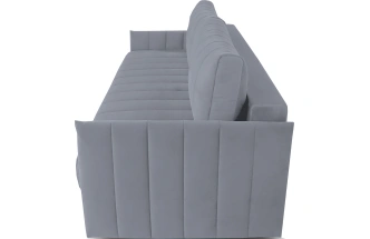 Диван-кровать Пекин, двухместный, мора серый