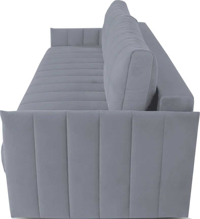 Диван-кровать Пекин, двухместный, мора серый