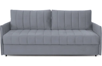 Диван-кровать Пекин, двухместный, мора серый