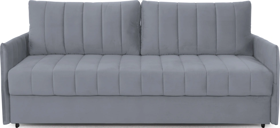 Диван-кровать Пекин, двухместный, мора серый