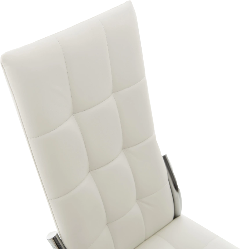 Стул Чинзано, мягкий, батлер 08, экокожа, каркас хром