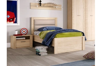 Гарнитур для молодёжной комнаты Элана, композиция 1, дуб сонома