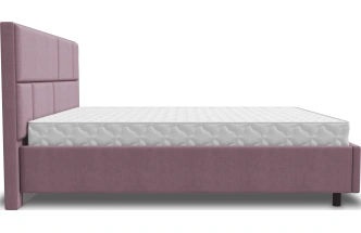 Кровать Невада 3, мягкая, полутораспальная, 140x200, Fresh Deep Lavender