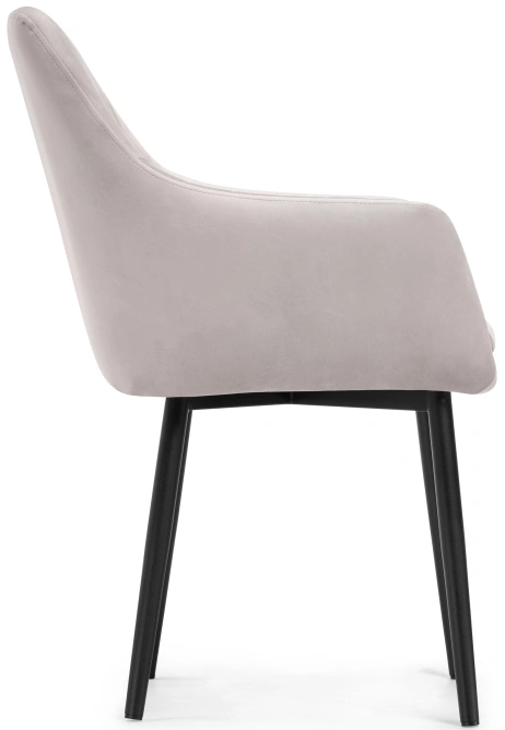 Стул Райнер, мягкий, MR -28 / черный