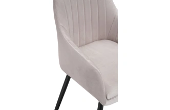 Стул Райнер, мягкий, MR -28 / черный