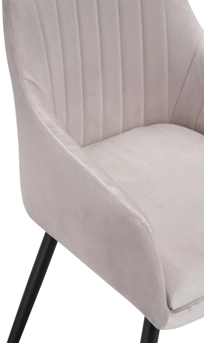 Стул Райнер, мягкий, MR -28 / черный