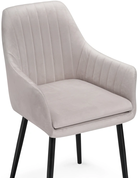 Стул Райнер, мягкий, MR -28 / черный