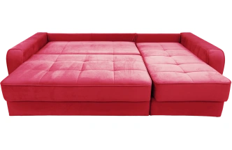 Диван угловой Кембридж, SHAGGY RED
