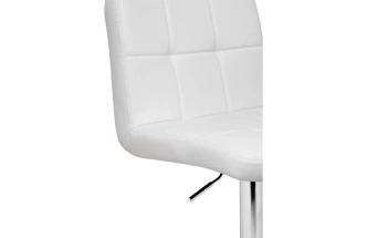 Барный стул Paskal, white / chrome