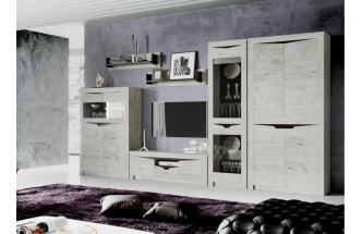 Модульная гостиная Соренто 3, дуб бонифаций