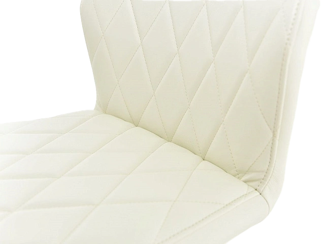 Стул Шато, мягкий, батлер 08, экокожа, каркас скоба белый