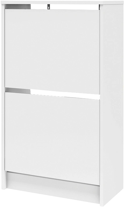 Модульная прихожая Лофт 117.10, с большой вешалкой, белый 