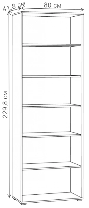 Шкаф двухдверный Опра, распашной с полками, белый PE шагрень / дуб золотой craft