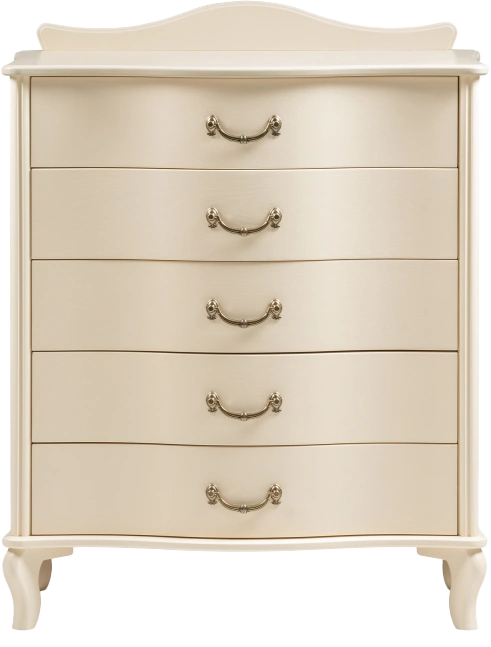 Комод Джульетта, с пятью ящиками, дуб шампань