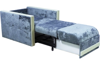 Кресло-кровать Адель 2, Краш 5, Рамух белый 