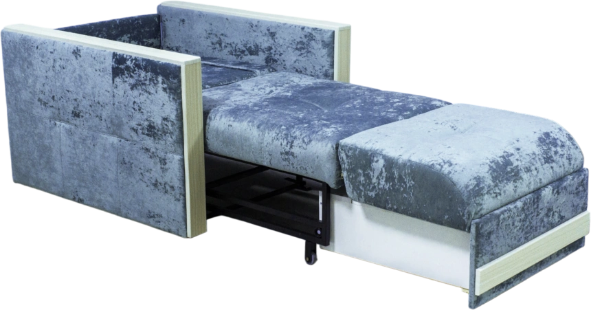 Кресло-кровать Адель 2, Краш 5, Рамух белый 