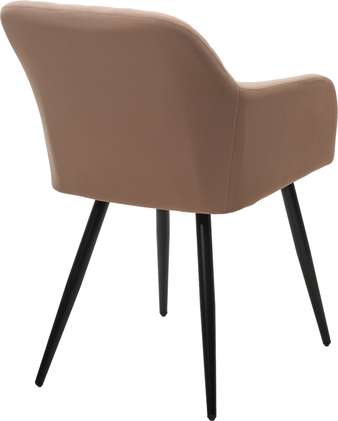 Стул Brandy, мягкий, 505-4 Латте, велюр 