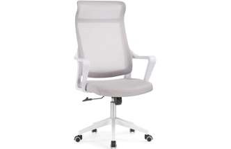 Компьютерное кресло Rino, светло-серый / белый