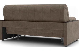 Диван прямой Токио 160, модель 062, Ultra Beige (бежевый) / венге