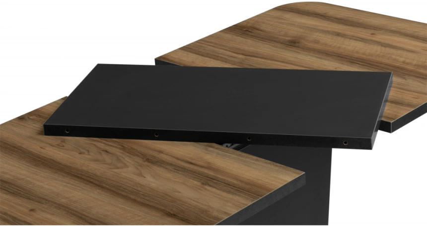 Кухонный стол Комфорт, авелано / графит 