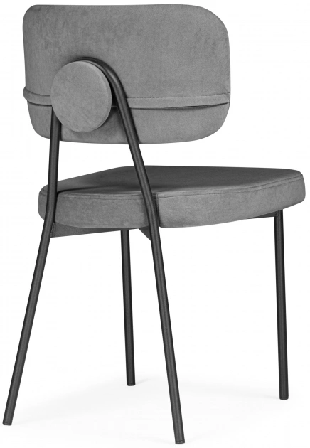 Стул Вакао, мягкий, антрацитовый brendy stone 28 / черный