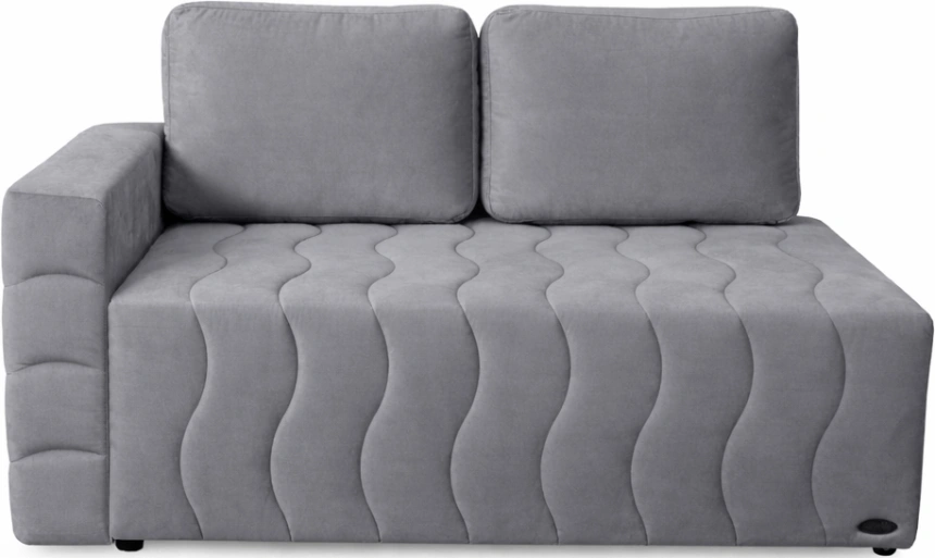 Диван-кровать Орион, правый, альба темно-серый