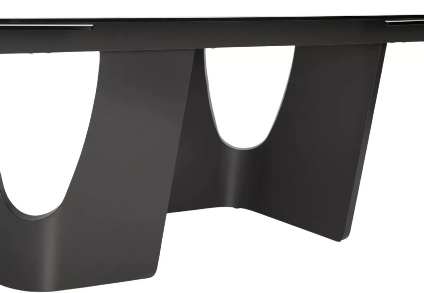 Обеденный раздвижной стол Birger 200, KL-188, контрастный мрамор, итальянская керамика