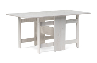 Стол-книжка Йентель, 170x85x76, дуб крафт белый