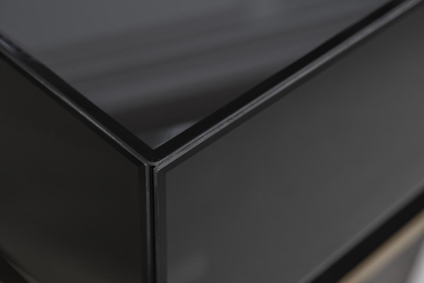 Туалетный столик KFG058, черный / золото