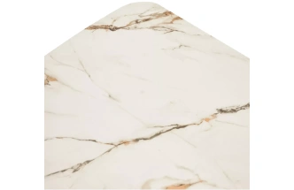 Обеденный раздвижной стол Valdemar 180, KL-188, итальянская керамика, стекло, каркас темно-серый