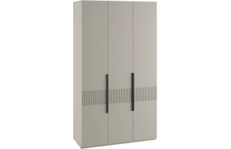 Шкаф трехстворчатый Ника, бежевый мат-05 / кашемир