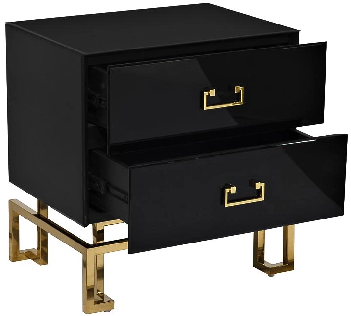 Тумба прикроватная KFG059, с ящиками