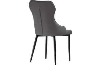 Стул Neli, на металлокаркасе, gray / black