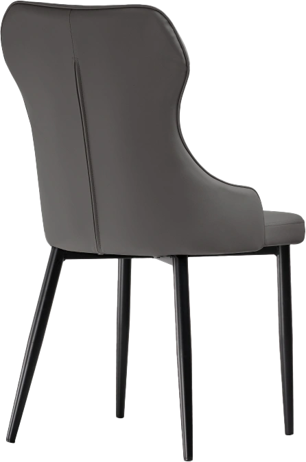 Стул Neli, на металлокаркасе, gray / black