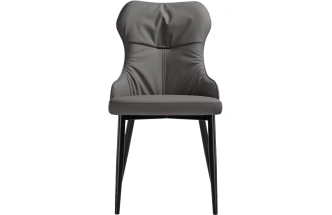 Стул Neli, на металлокаркасе, gray / black