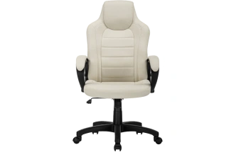 Компьютерное кресло Kadis, мягкое, кремовое
