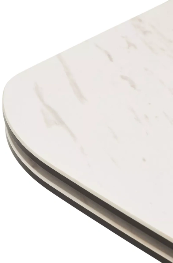 Обеденный раздвижной стол Valdemar 180, KL-99, итальянская керамика, стекло, каркас темно-серый