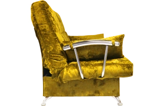 Диван прямой Финка Хром, Спарк Елов 