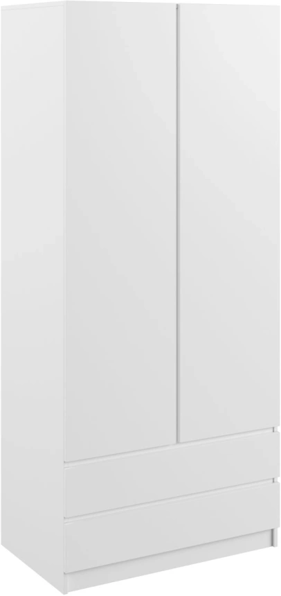 Шкаф двухдверный Мадера, белый