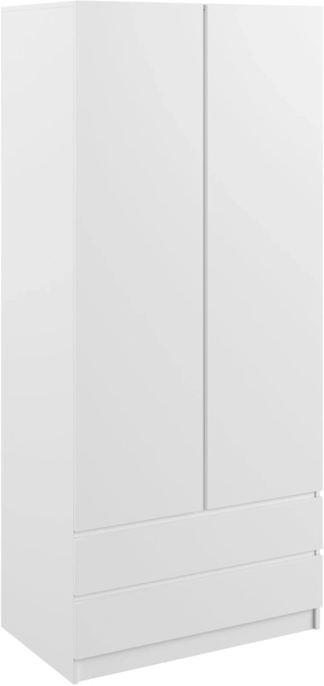 Шкаф двухдверный Мадера, белый