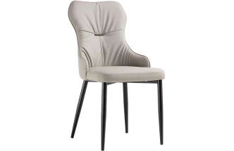 Стул Neli, на металлокаркасе, beige / black