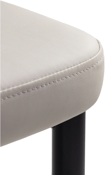 Стул Neli, на металлокаркасе, beige / black