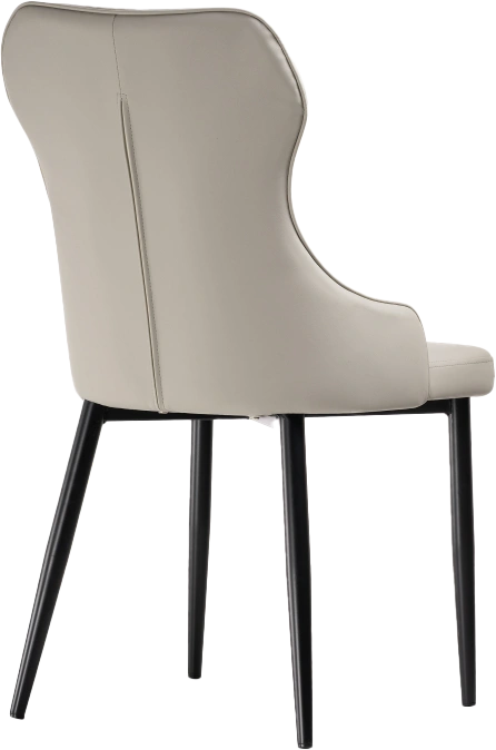 Стул Neli, на металлокаркасе, beige / black