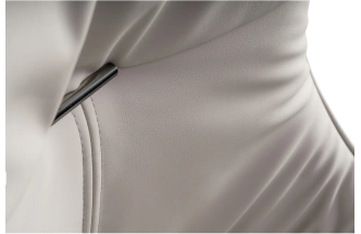 Стул Neli, на металлокаркасе, beige / black