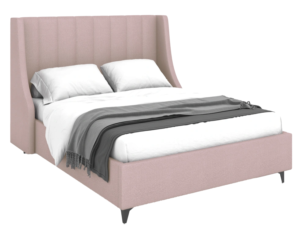 Кровать Жаклин Люкс с/м 180x200 Romano lilac