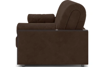 Диван прямой Токио 160, модель 062, Ultra Chocolate (шоколадный) / венге