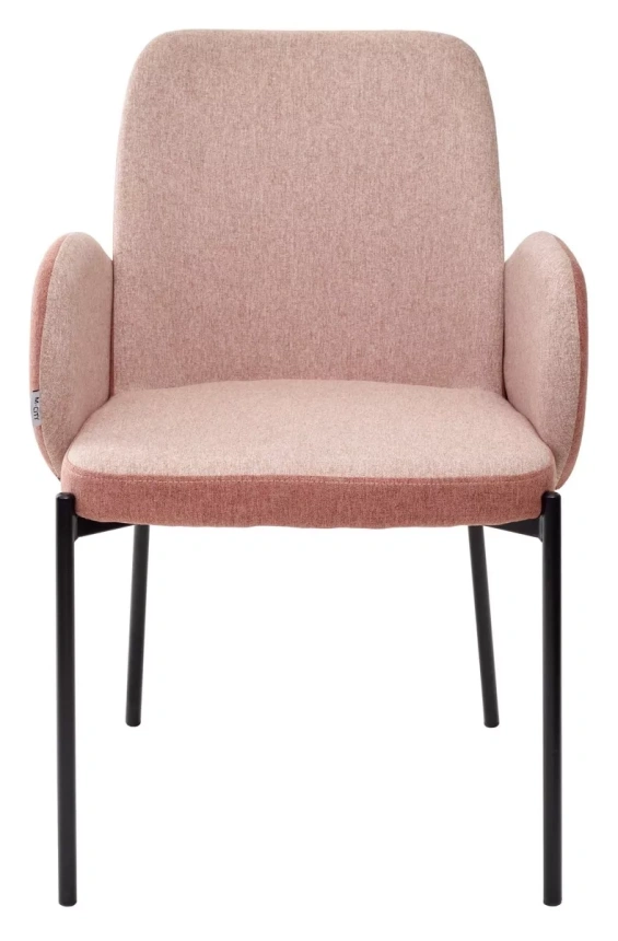 Стул Nikki, мягкий,  VF109 розовый / VF110 брусничный