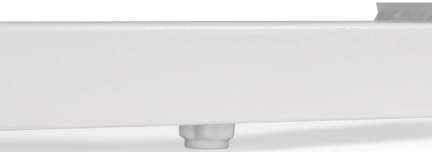 Обеденный раздвижной стол Памелла 140(200), керамика, белый мрамор / белый